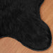 Tapijt van imitatie TAFALLA Zwart 80 x 120 cm Polyester