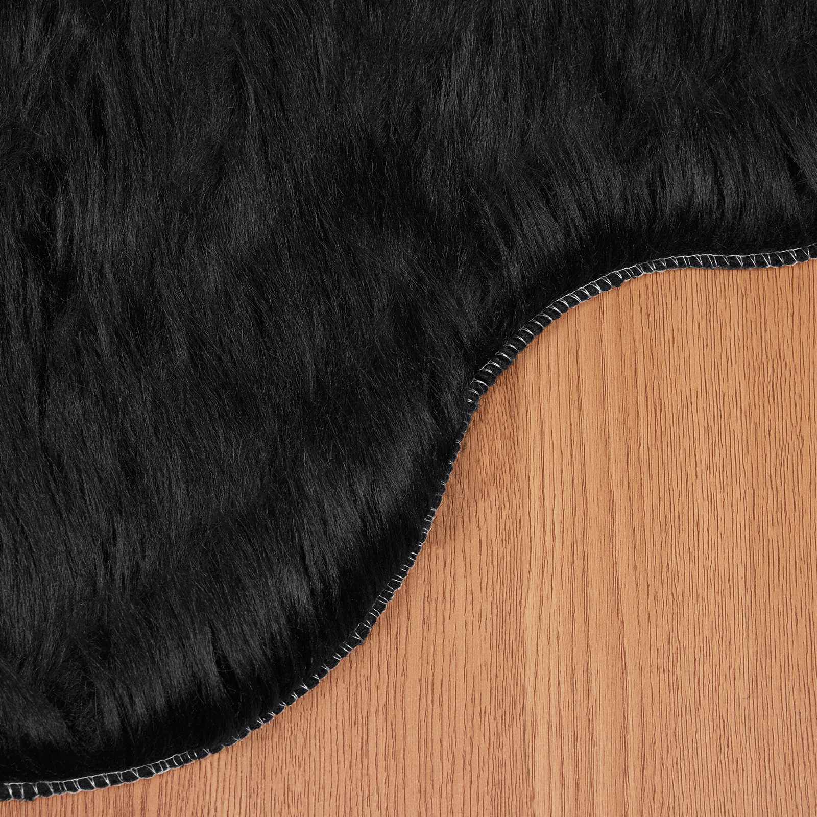 Tapijt van imitatie TAFALLA Zwart 80 x 120 cm Polyester