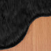 Tapijt van imitatie TAFALLA Zwart 80 x 120 cm Polyester