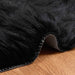 Tapijt van imitatie TAFALLA Zwart 80 x 120 cm Polyester
