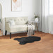 Tapijt van imitatie TAFALLA Zwart 80 x 120 cm Polyester