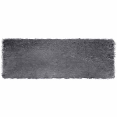 Tapijt van imitatie TAFALLA Antracietkleurig 80 x 250 cm