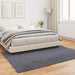 Tapijt van imitatie TAFALLA Antracietkleurig 140 x 200 cm