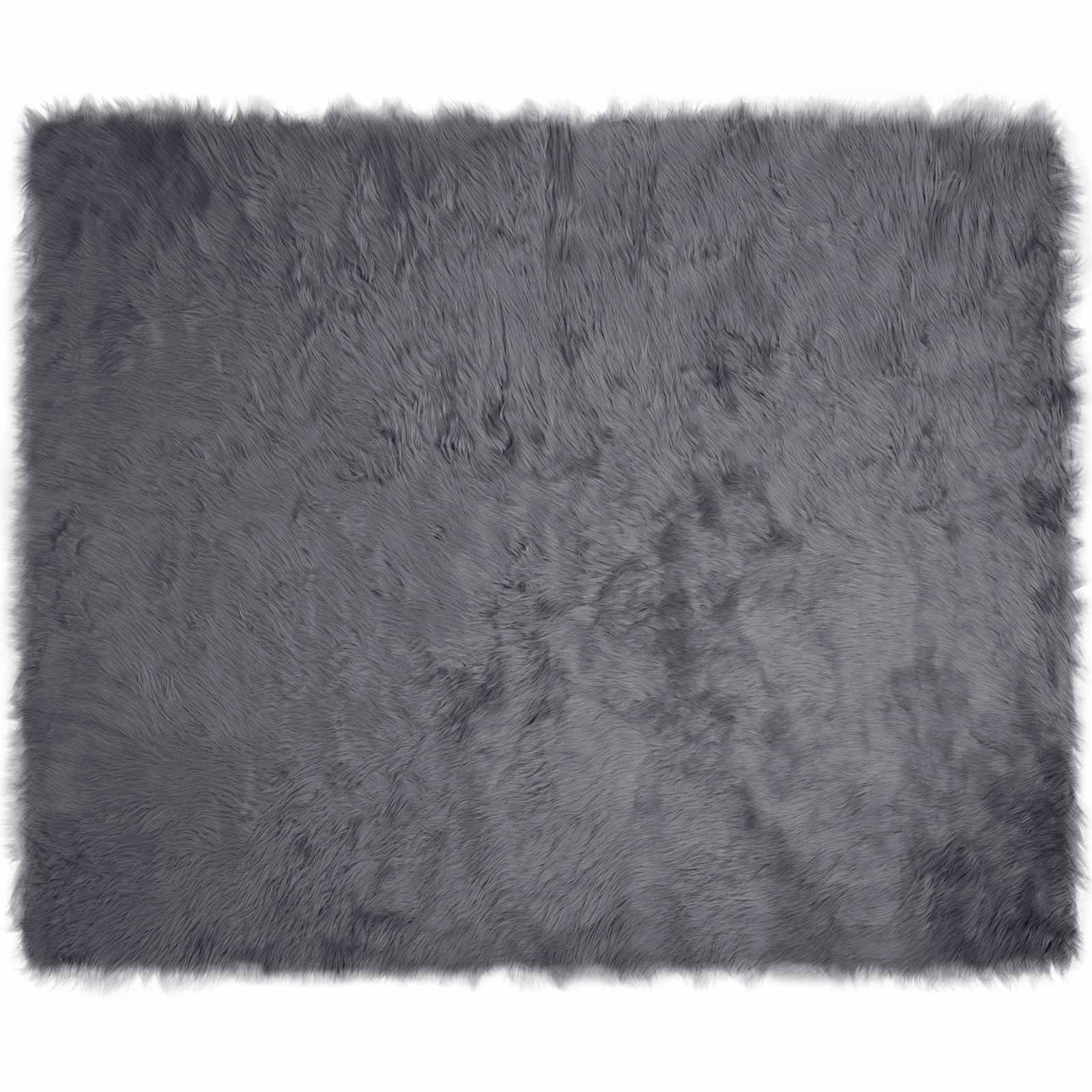 Tapijt van imitatie TAFALLA Antracietkleurig 240 x 340 cm