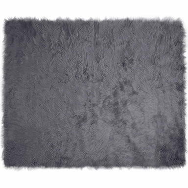 Tapijt van imitatie TAFALLA Antracietkleurig 240 x 340 cm