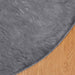 Tapijt van imitatie TAFALLA Antracietkleurig Ø 160 cm Polyester