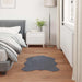 Tapijt van imitatie TAFALLA Antracietkleurig 60 x 90 cm