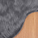 Tapijt van imitatie TAFALLA Antracietkleurig 80 x 120 cm