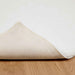 Antislip vloerkleed van imitatie konijnenbont OLITE Wit