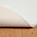 Antislip vloerkleed van imitatie konijnenbont OLITE Wit
