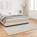 Antislip vloerkleed van imitatie konijnenbont OLITE Beige