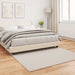 Antislip vloerkleed van imitatie konijnenbont OLITE Beige