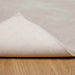 Antislip vloerkleed van imitatie konijnenbont OLITE Beige