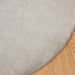 Antislip vloerkleed van imitatie konijnenbont OLITE Beige