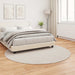 Antislip vloerkleed van imitatie konijnenbont OLITE Beige