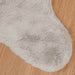 Antislip vloerkleed van imitatie konijnenbont OLITE Beige