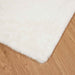 Antislip vloerkleed van imitatie konijnenbont OLITE 60 x 110 cm