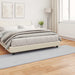 Antislip vloerkleed van imitatie konijnenbont OLITE Grijs
