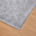 Antislip vloerkleed van imitatie konijnenbont OLITE Grijs
