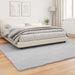 Antislip vloerkleed van imitatie konijnenbont OLITE Grijs