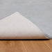 Antislip vloerkleed van imitatie konijnenbont OLITE Grijs