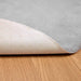 Antislip vloerkleed van imitatie konijnenbont OLITE Grijs