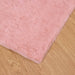 Antislip vloerkleed van imitatie konijnenbont OLITE Roze