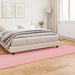 Antislip vloerkleed van imitatie konijnenbont OLITE Roze