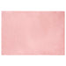 Antislip vloerkleed van imitatie konijnenbont OLITE Roze