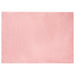 Antislip vloerkleed van imitatie konijnenbont OLITE Roze
