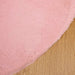 Antislip vloerkleed van imitatie konijnenbont OLITE Roze