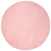 Antislip vloerkleed van imitatie konijnenbont OLITE Roze
