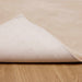 Antislip vloerkleed van imitatie konijnenbont OLITE Taupe