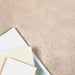 Antislip vloerkleed van imitatie konijnenbont OLITE Taupe
