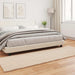 Antislip vloerkleed van imitatie konijnenbont OLITE Taupe