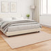 Antislip vloerkleed van imitatie konijnenbont OLITE Taupe