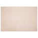 Antislip vloerkleed van imitatie konijnenbont OLITE Taupe