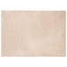 Antislip vloerkleed van imitatie konijnenbont OLITE Taupe