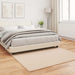 Antislip vloerkleed van imitatie konijnenbont OLITE Taupe