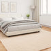 Antislip vloerkleed van imitatie konijnenbont OLITE Taupe