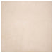 Antislip vloerkleed van imitatie konijnenbont OLITE Taupe