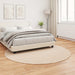 Antislip vloerkleed van imitatie konijnenbont OLITE Taupe