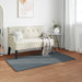 Antislip vloerkleed van imitatie konijnenbont OLITE 80 x 150 cm