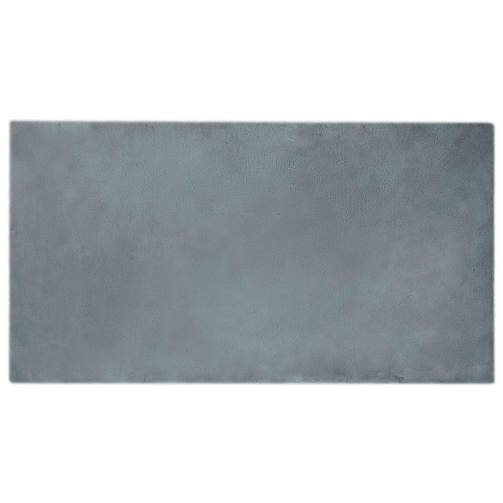 Antislip vloerkleed van imitatie konijnenbont OLITE 80 x 150 cm