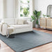Antislip vloerkleed van imitatie konijnenbont OLITE Polyester
