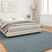 Antislip vloerkleed van imitatie konijnenbont OLITE Polyester