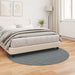 Antislip vloerkleed van imitatie konijnenbont OLITE Ø 160 cm