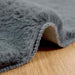 Antislip vloerkleed van imitatie konijnenbont OLITE Ø 200 cm