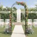 Tuin Boog met slot Zwart 102 x 50 x 218 cm