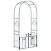 Tuin Boog met slot Zwart 102 x 50 x 218 cm